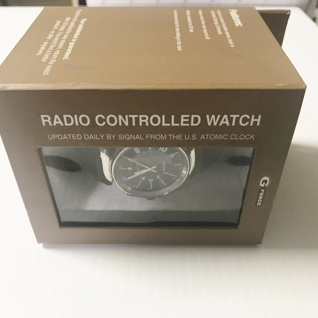 f127 G Force Radio Controlled Limited Edition Stainless Steel Atomic Men' Watch