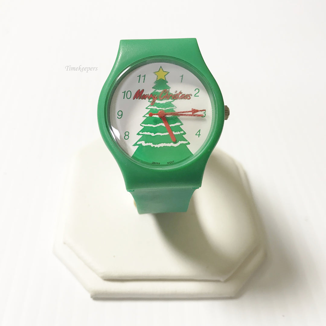 f134 NEW Vintage Limited Edition Merry Christmas Stainless Steel Wrist Watch