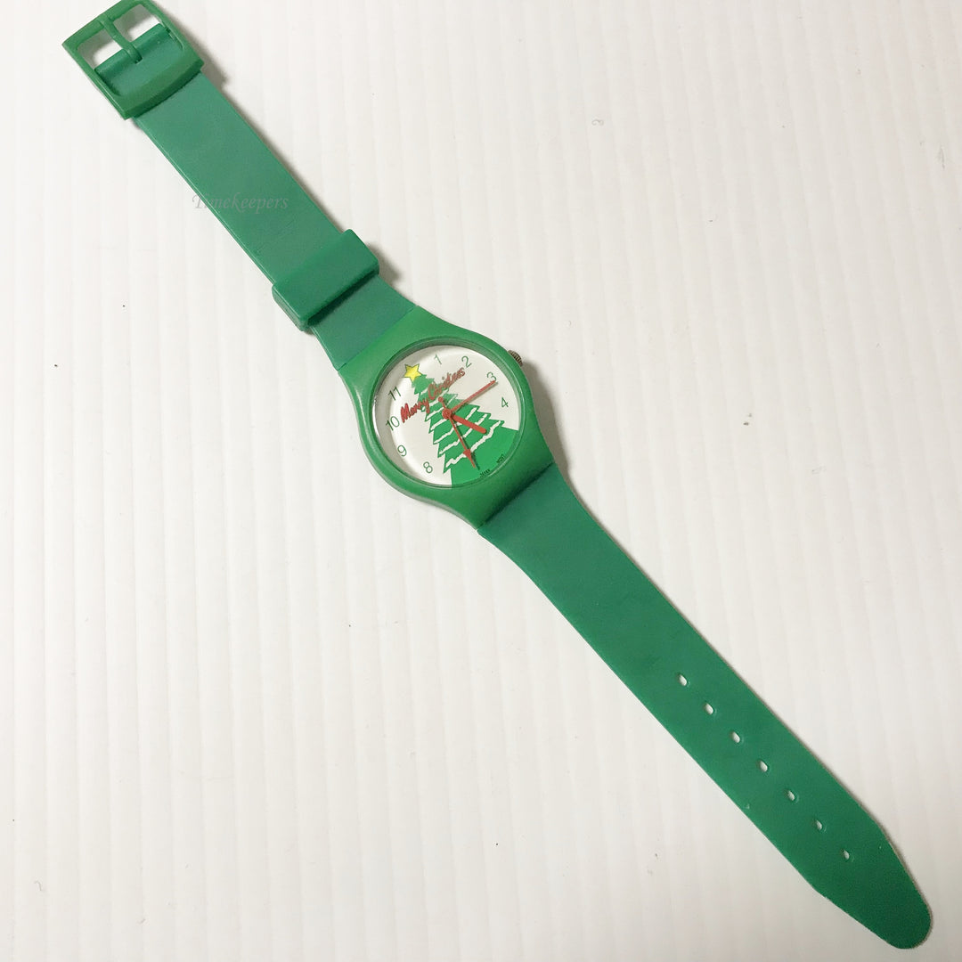 f134 NEW Vintage Limited Edition Merry Christmas Stainless Steel Wrist Watch