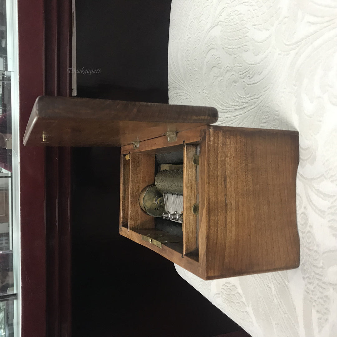 f160 Antique Original Swiss Musical Box Great Working Condition 1820s