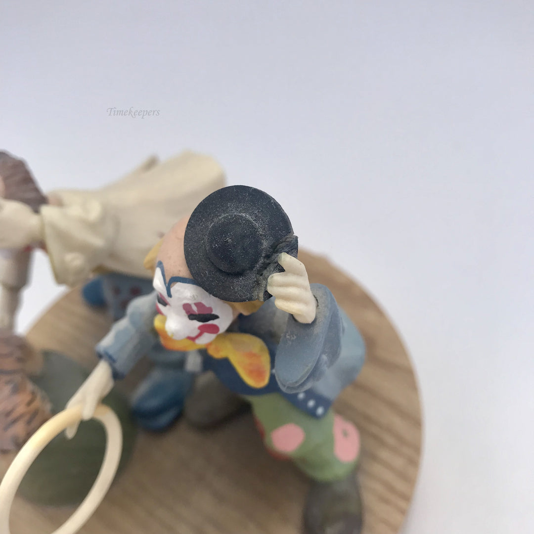 f185 Vintage Original Anri Italy "The Entertainer" Musical Box Unique Gift