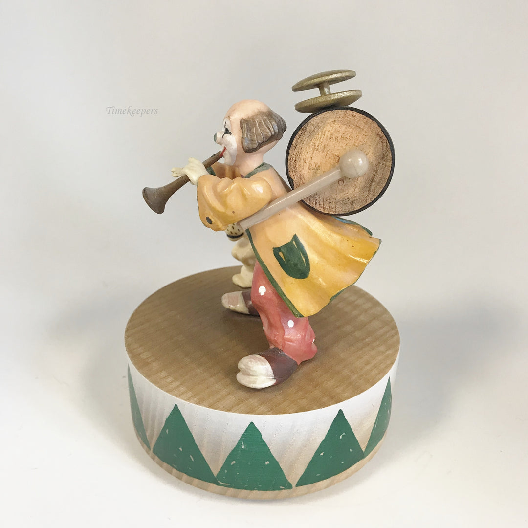 f212 Vintage Original Anri Musical Box Thorens Swiss "Send in the Clowns"