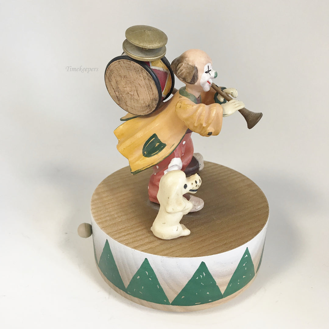 f212 Vintage Original Anri Musical Box Thorens Swiss "Send in the Clowns"