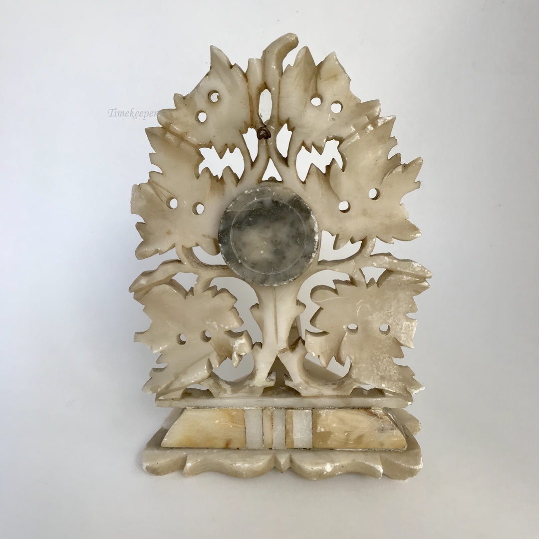 f298 Vintage Pocket Watch Holder Stand Case Collectible Marble