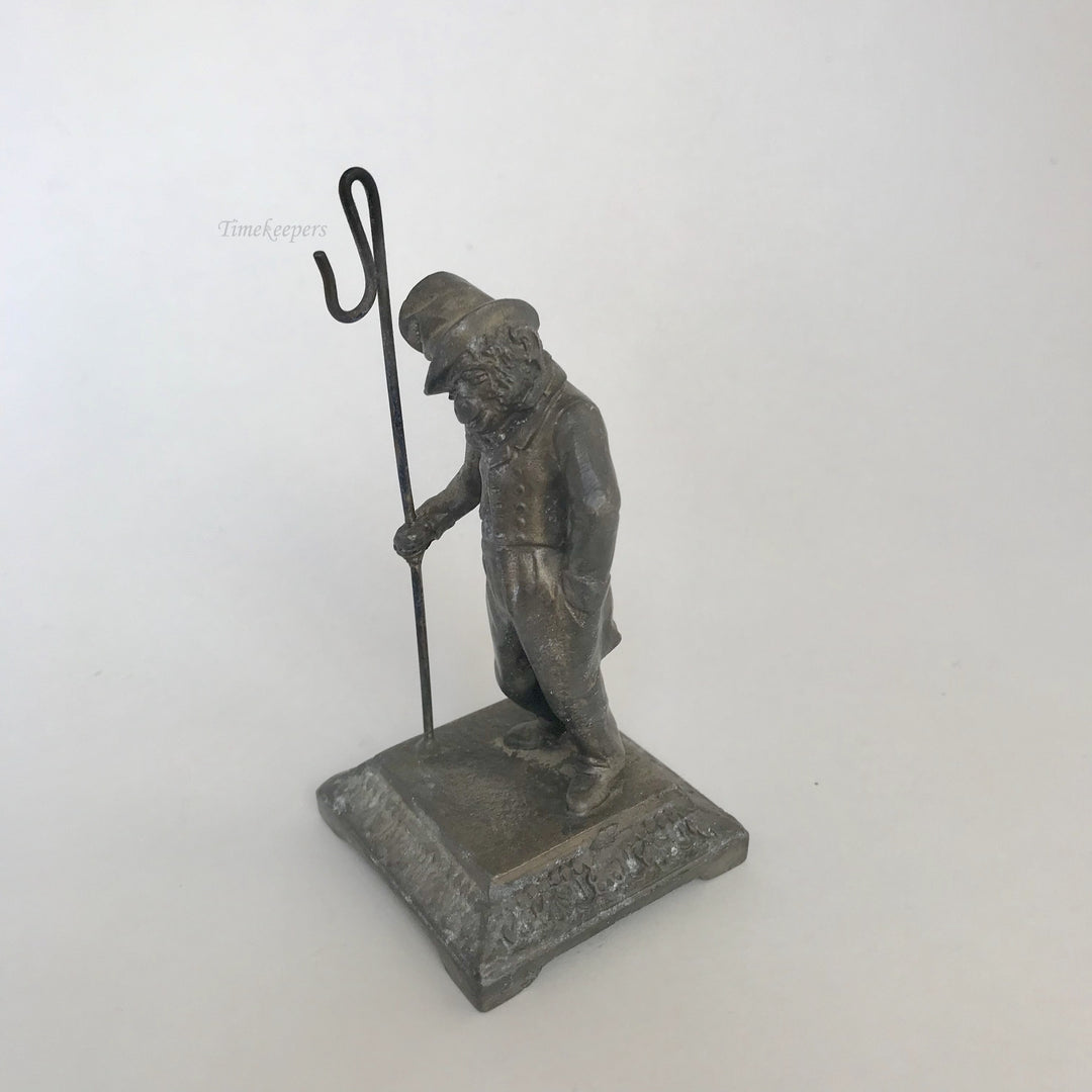 f306 Vintage Pocket Watch Jewelry Holder Stand Case Collectible Bronze