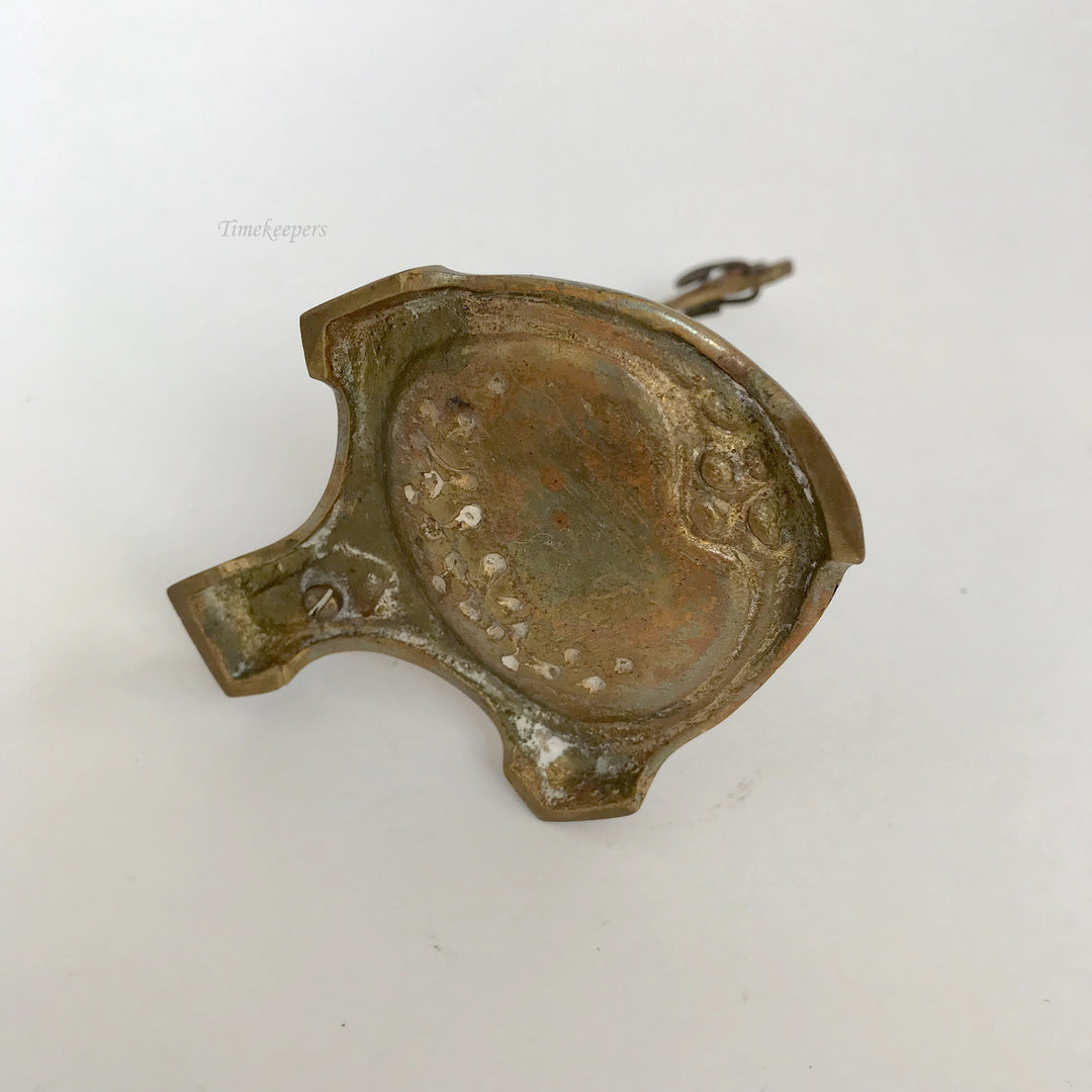 f308 Vintage Pocket Watch Jewelry Holder Stand Case Collectible