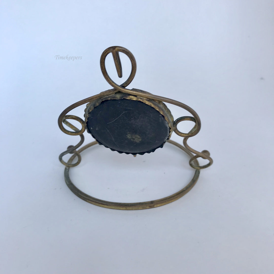 f314 Vintage Pocket Watch Holder Stand Case Collectible