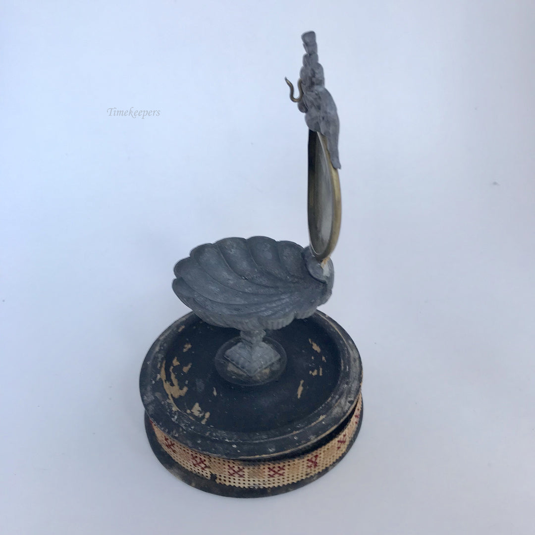 f315 Vintage Pocket Watch & Jewelry Holder Stand Case Collectible