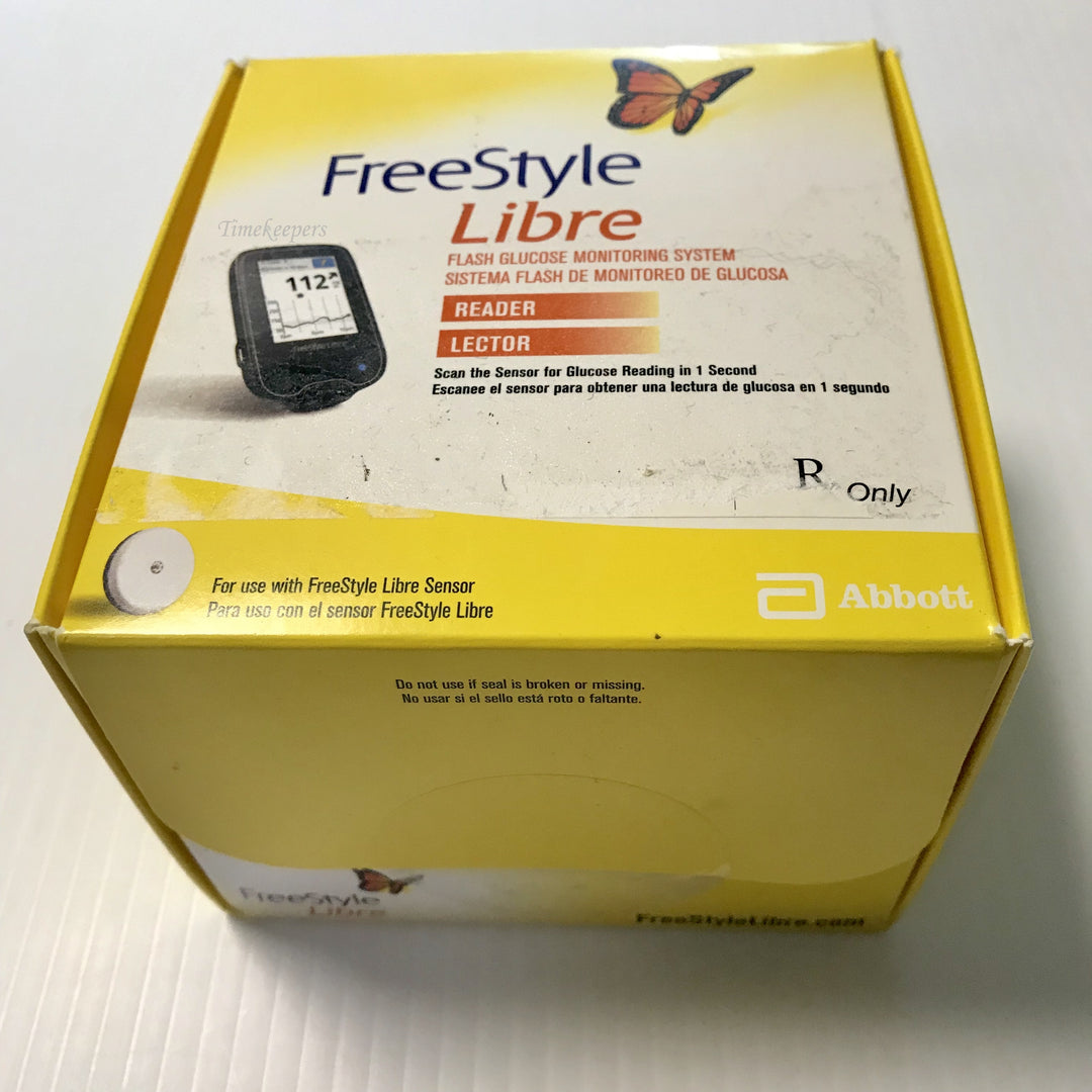 f380 FreeStyle Libre Flash Glucose Monitoring System Reader Open Box