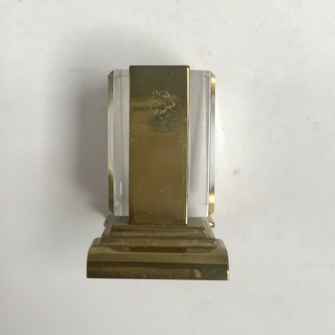 f423 Vintage Nieman Marcus Swiss Travel Miniature Music Alarm Clock 17J