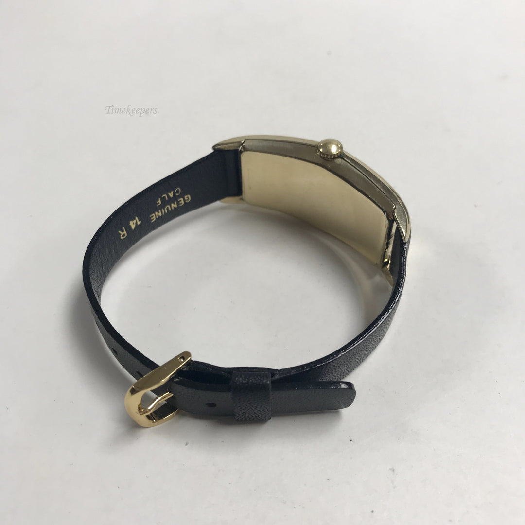 f426 Vintage Waltham Premier USA Men's Wrist Watch 10K GF 17J With Case