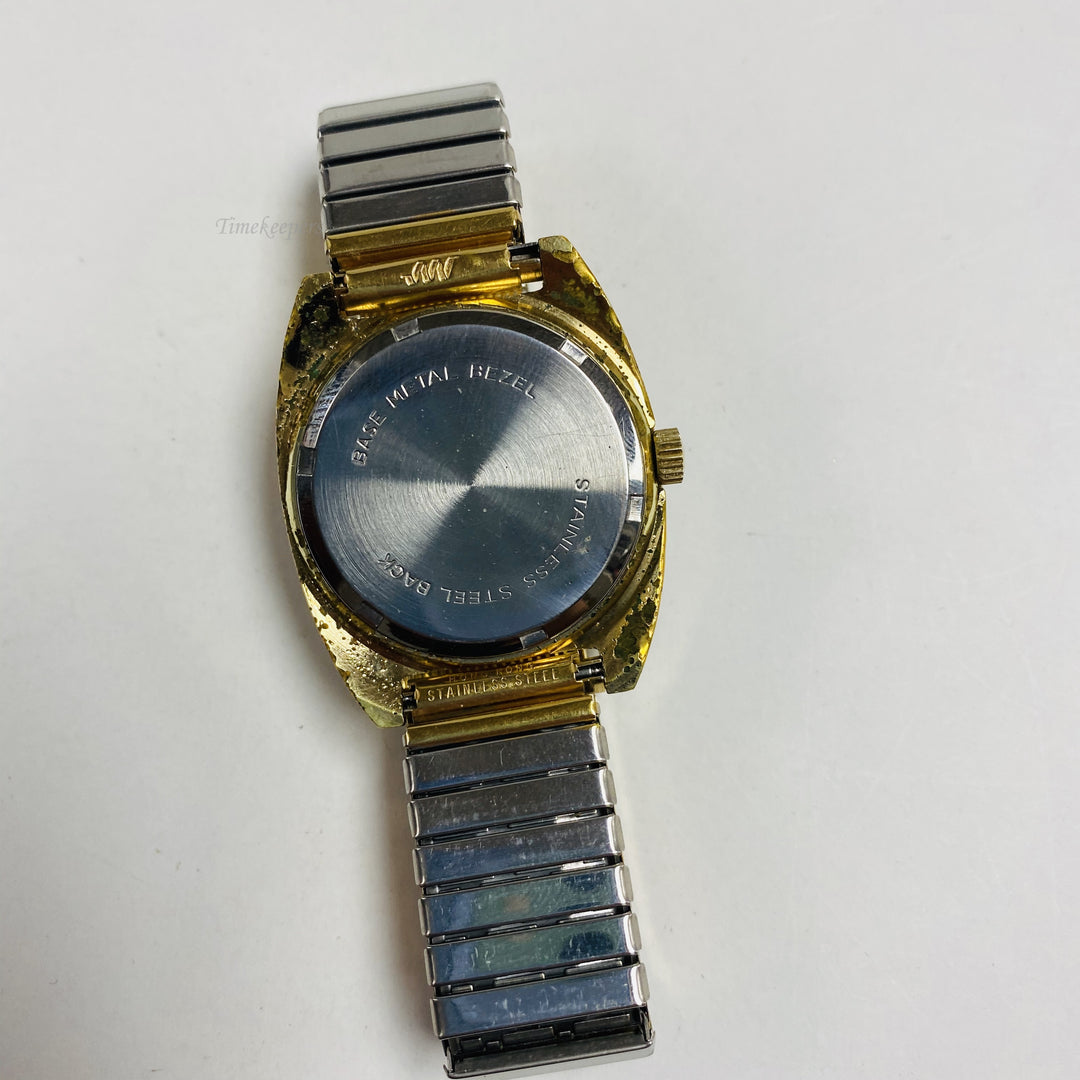 f450 Vintage Jubilee Mechanical Men's Wrist Watch Gold Tone 17J