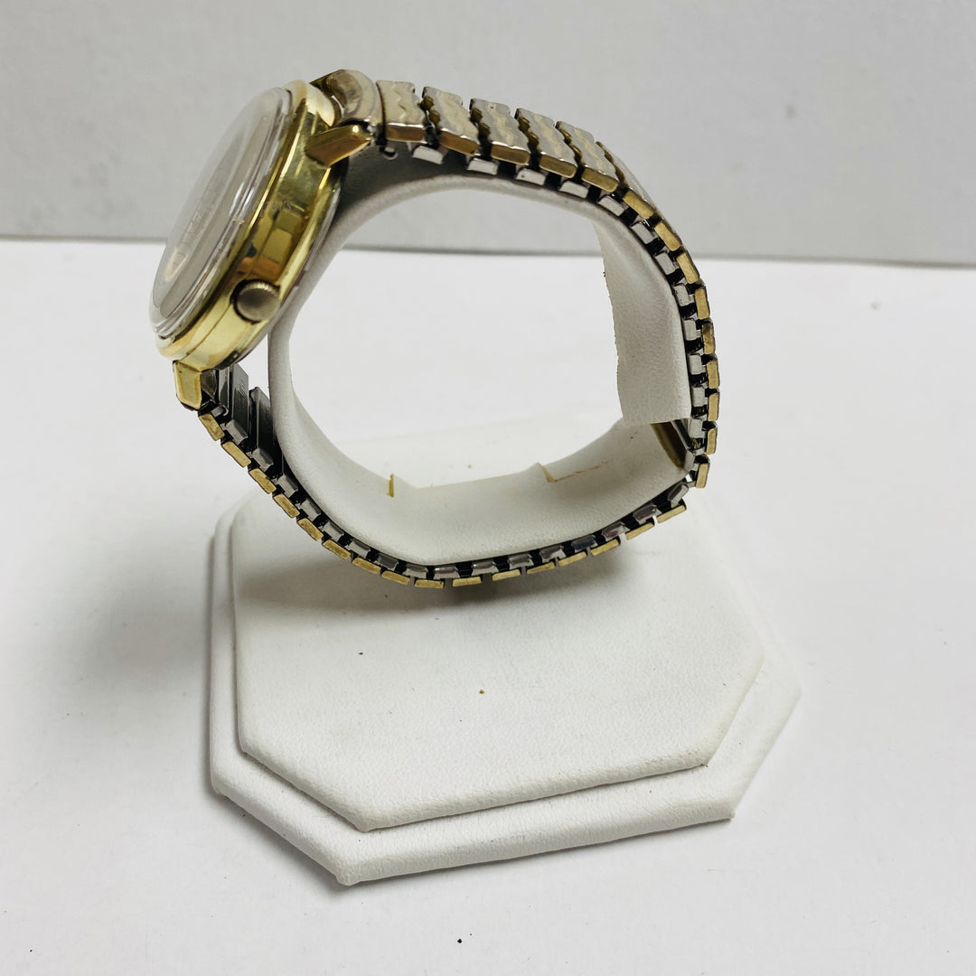 f451 Vintage Gruen Autowind Swiss Made Men's Wrist Watch Gold Tone 17J