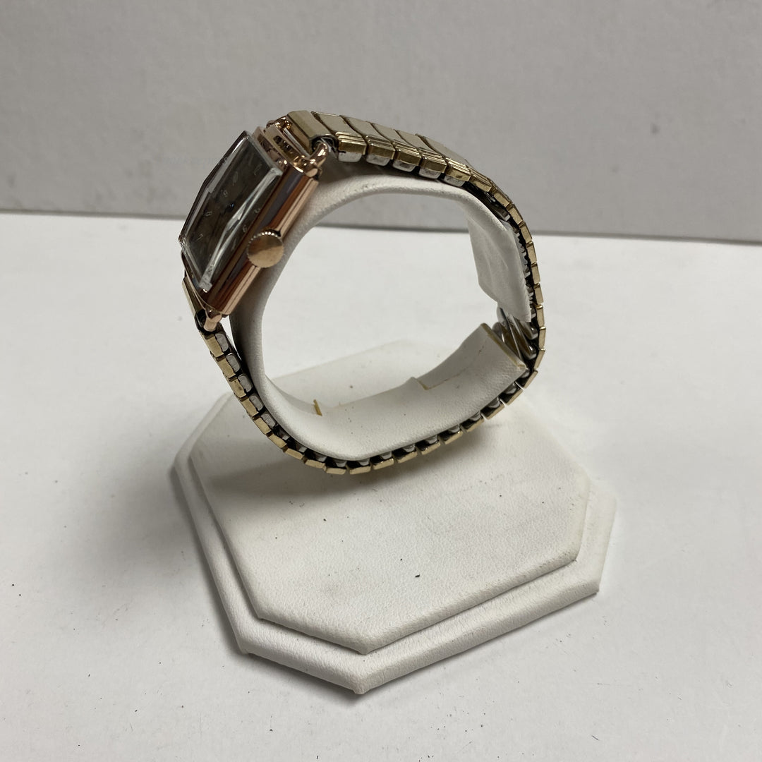 f459 Vintage Bulova USA Mechanical Men's Wrist Watch Rose Gold Tone 21J