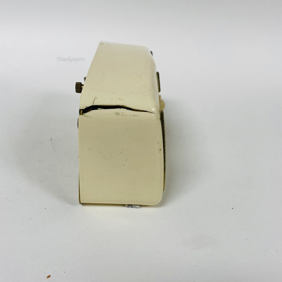 f470 Vintage Bradley Musical Alarm Mantel Standing Clock Made in Germany