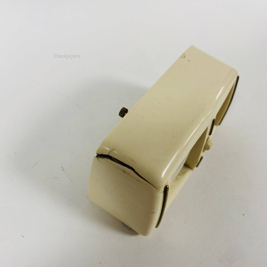 f470 Vintage Bradley Musical Alarm Mantel Standing Clock Made in Germany