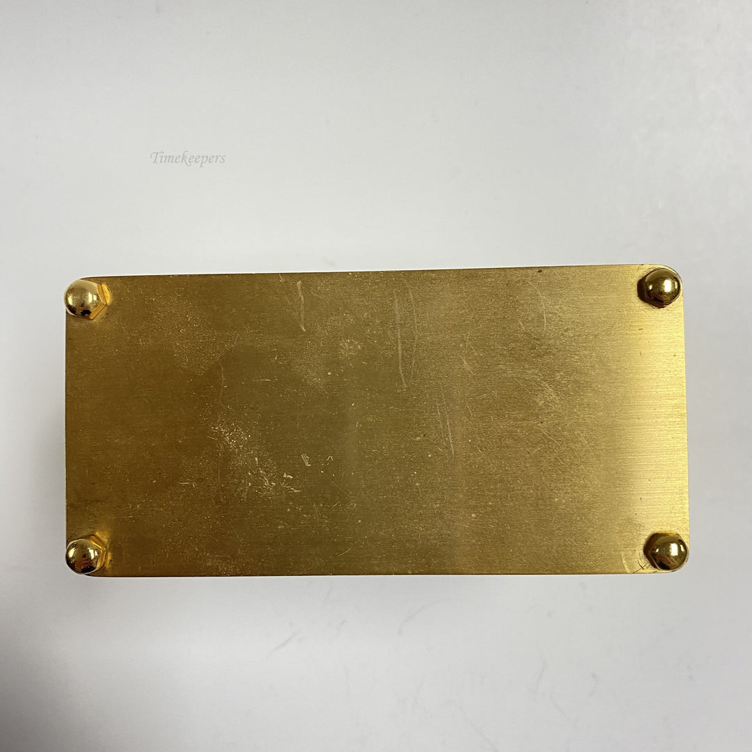 f494 Vintage Bucherer Swiss Made Shelf Alarm Clock Lara's Theme Doctor Zhivago