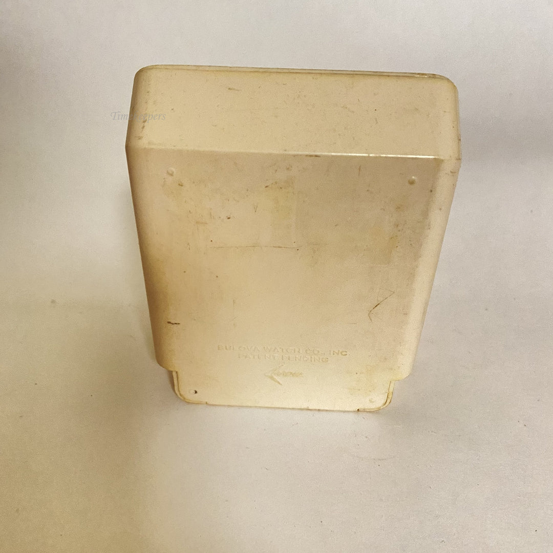 f508 Vintage Bulova Caravelle Watch Empty Display Storage Collection Box