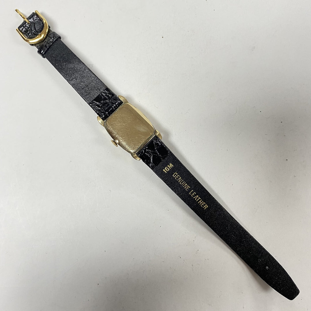 f551 Vintage Hamilton Mechanical Men's Wrist Watch 17 Jewels 10K Gold Filled