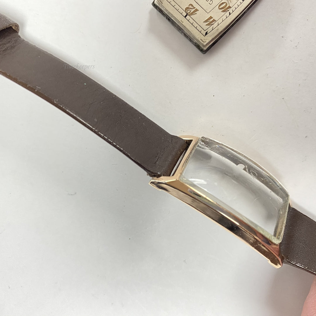 f553 Vintage Gruen Switzerland Mechanical Men's Wrist Watch 17Jewels