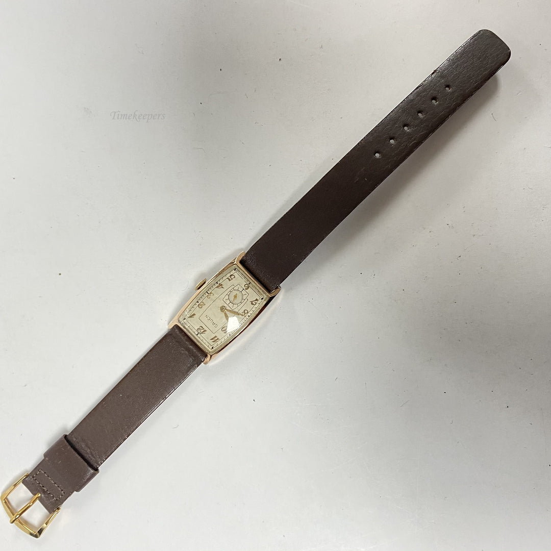 f553 Vintage Gruen Switzerland Mechanical Men's Wrist Watch 17Jewels