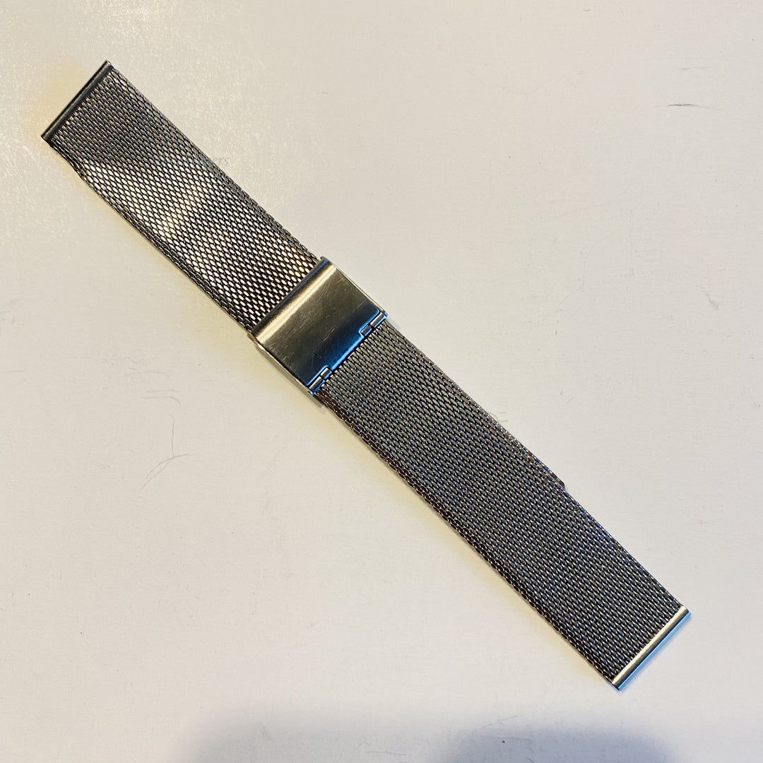 f581 Vintage NOS JB Champion Stainless Steel Mesh Adjustable Wrist Watch Band