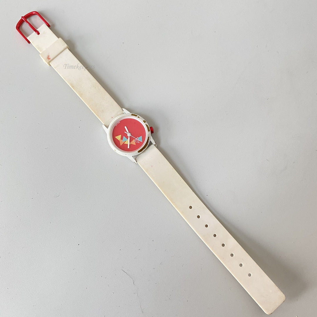 f823 Vintage Cuess Hong Kong Unisex Wrist Watch Stainless Steel Water Resistant