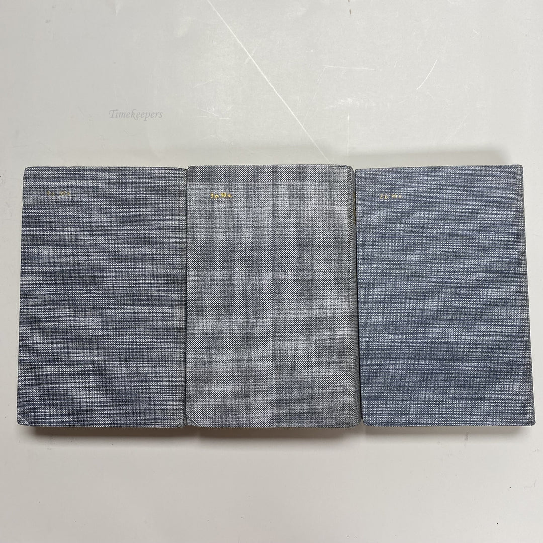 f913 Vintage 3 Books Emelian Pugachev by Vyacheslav Shishkov USSR 1985 in Russian