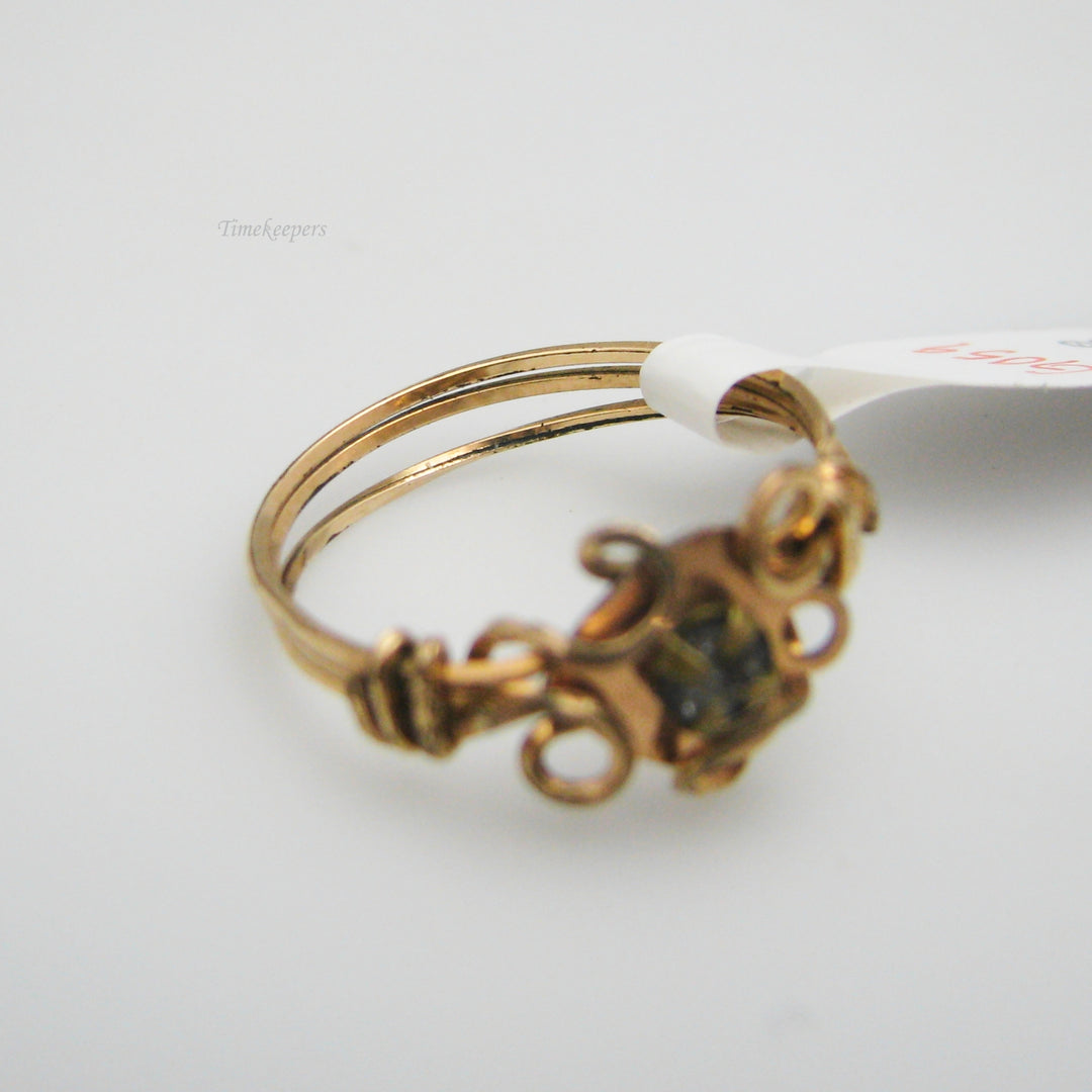 g059 Gorgeous Gold Filled Wire Ring