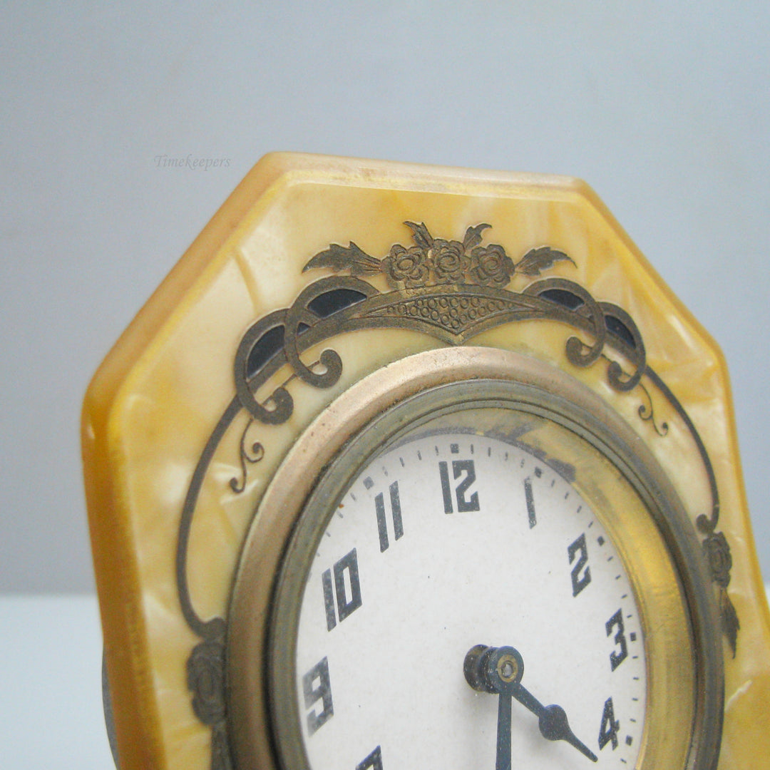 g109 Vintage American Bakelite 1930s Clock