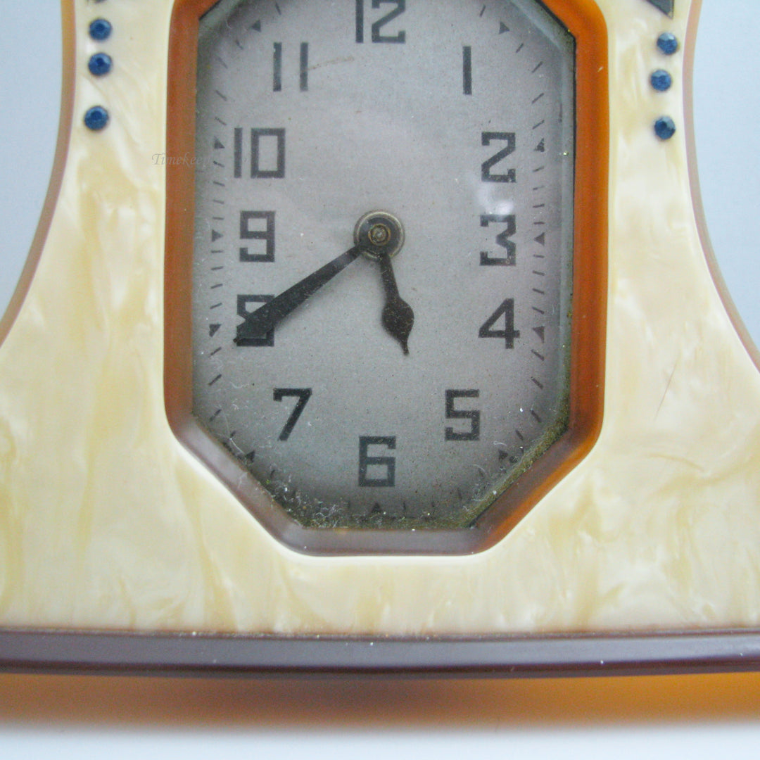 g110 Unique American 1930s Clock