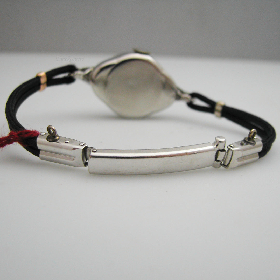 g118 Beautiful Platinum Elgin Diamond Watch