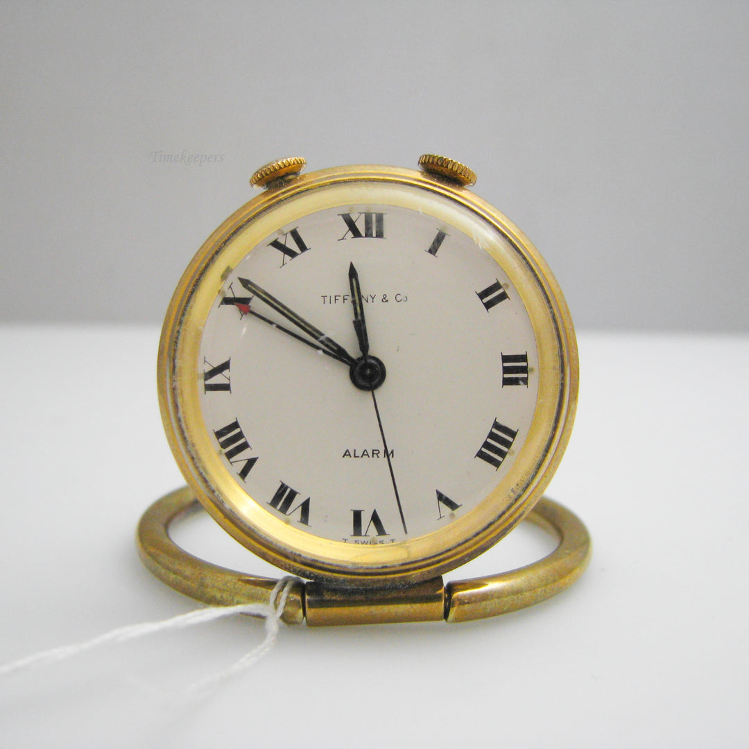 g146 Unique Tiffany &amp; Co. Travel Alarm Clock