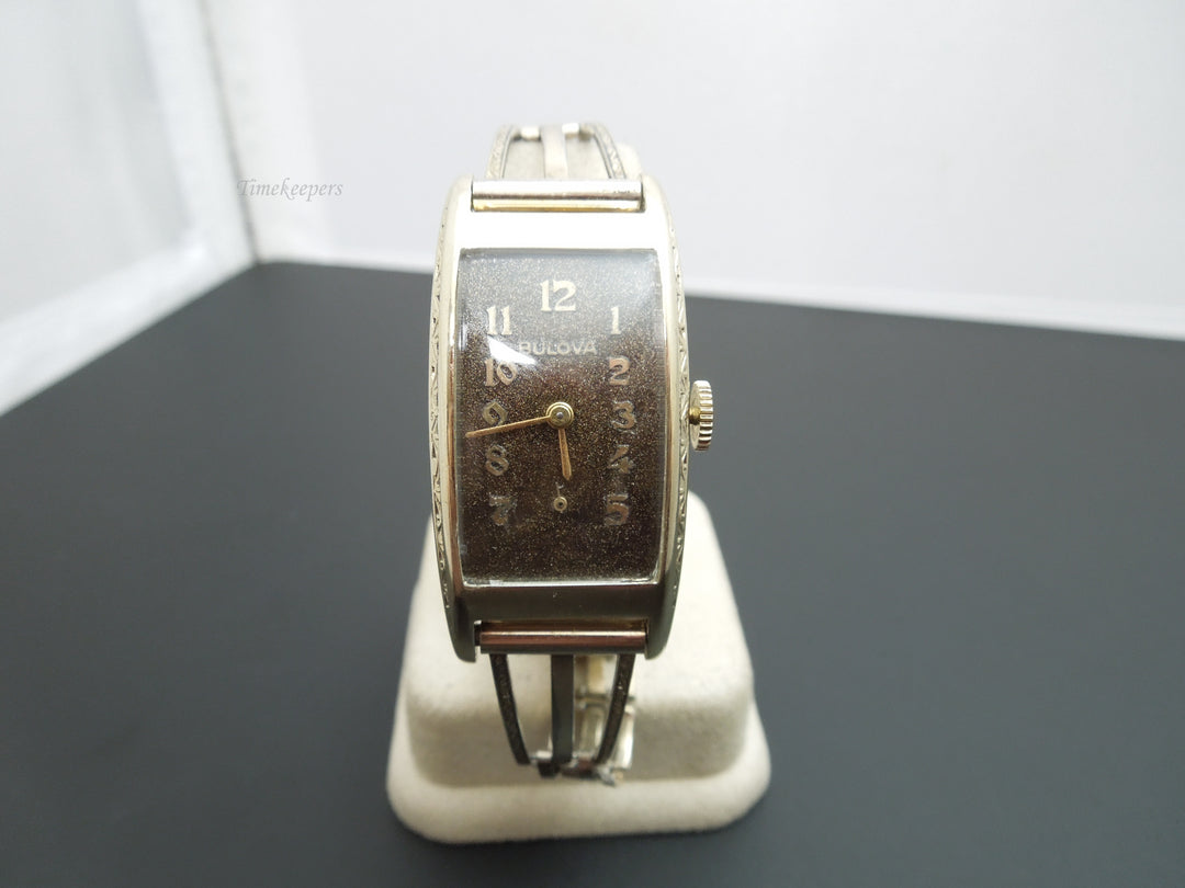 g347 Antique Bulova Woman's Watch 10kt Gold Filled