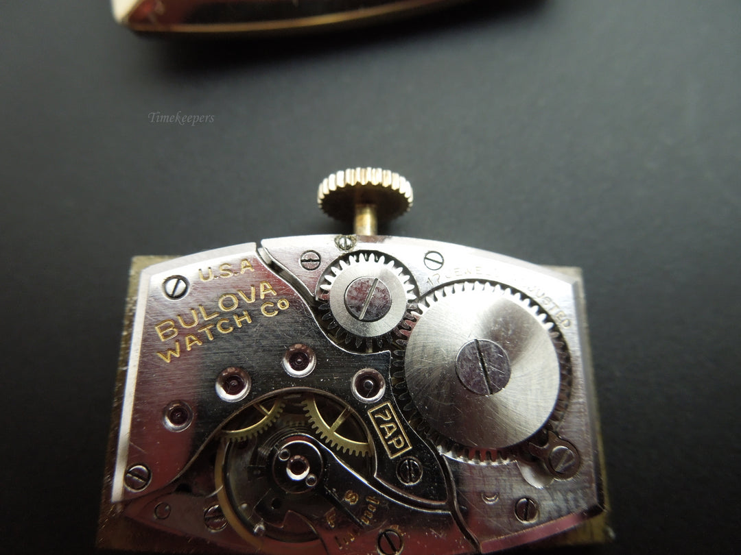 g347 Antique Bulova Woman's Watch 10kt Gold Filled