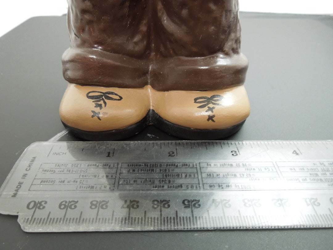 g384 Cute Vintage Figurine of a School Boy