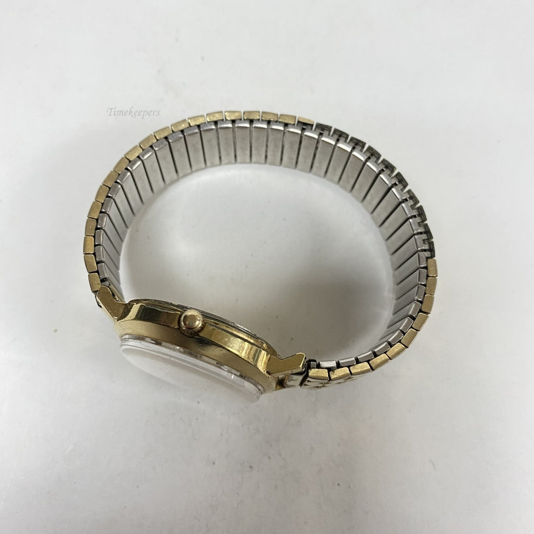 m040 Vintage Bulova 23 Automatic 10K RGP Back Electroplated Unisex Wrist Watch