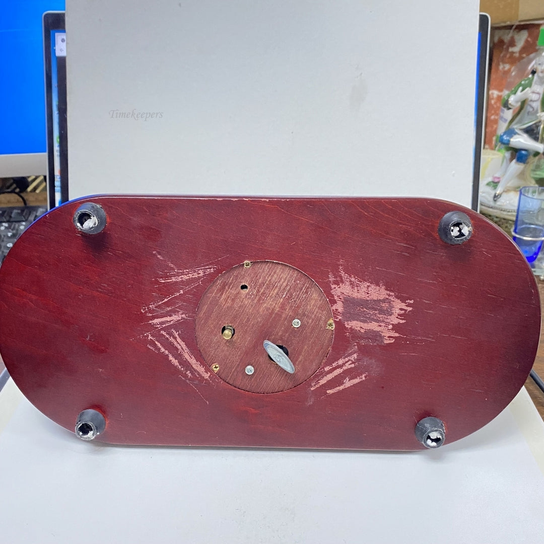 m052 Vintage Men and a dog Swimming Boat Musical Box plays "Oh Susanne"