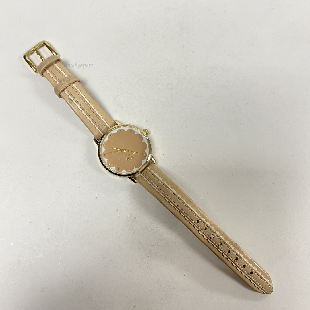 m057 Vintage Kate Spade New York Lady's Wrist Watch Water Resistant 3ATM