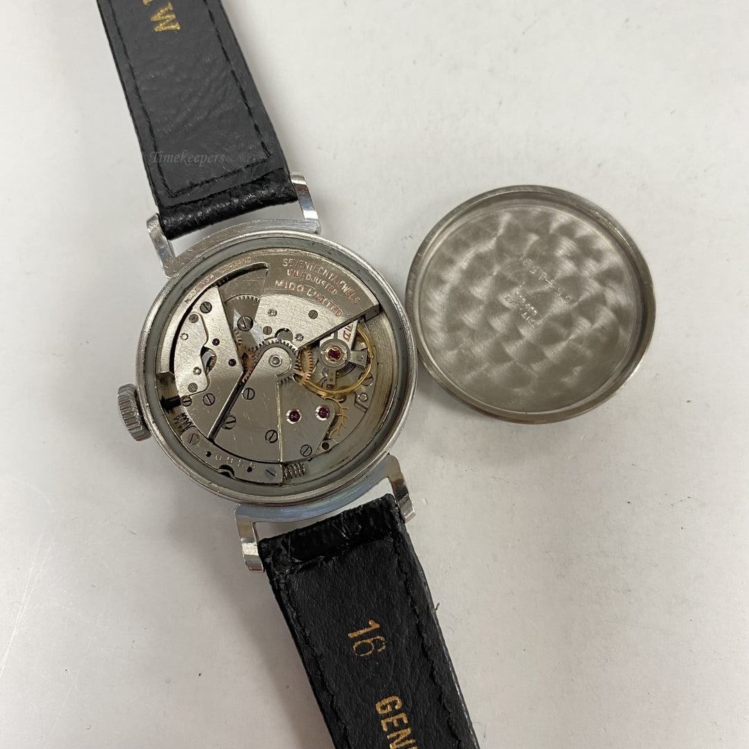 m157 Vintage Swiss Mido Multifort Automatic 17J Men's Wrist Watch