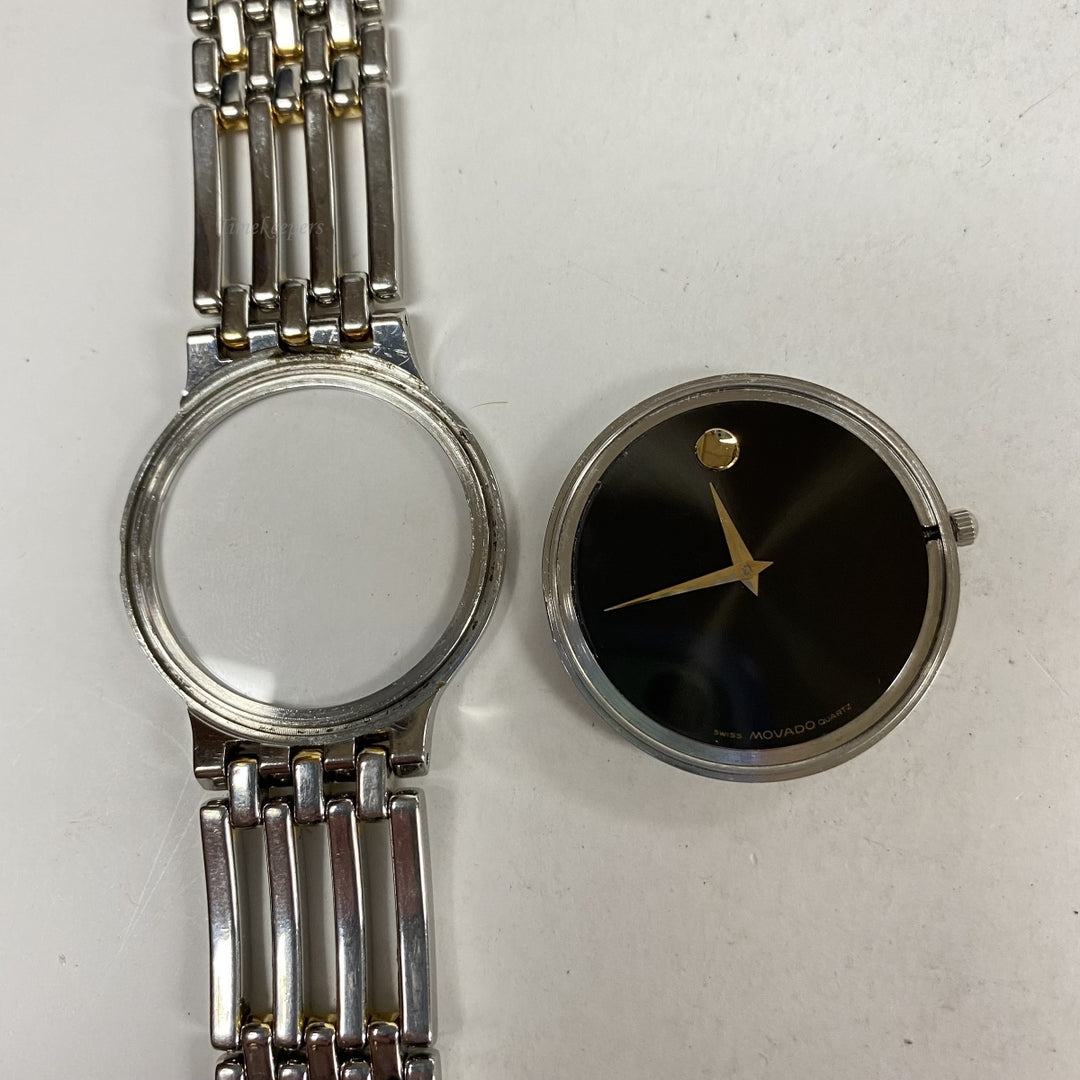 m163 Movado Quartz 6J Unisex Wrist Watch All Steel Swiss Water Resistant