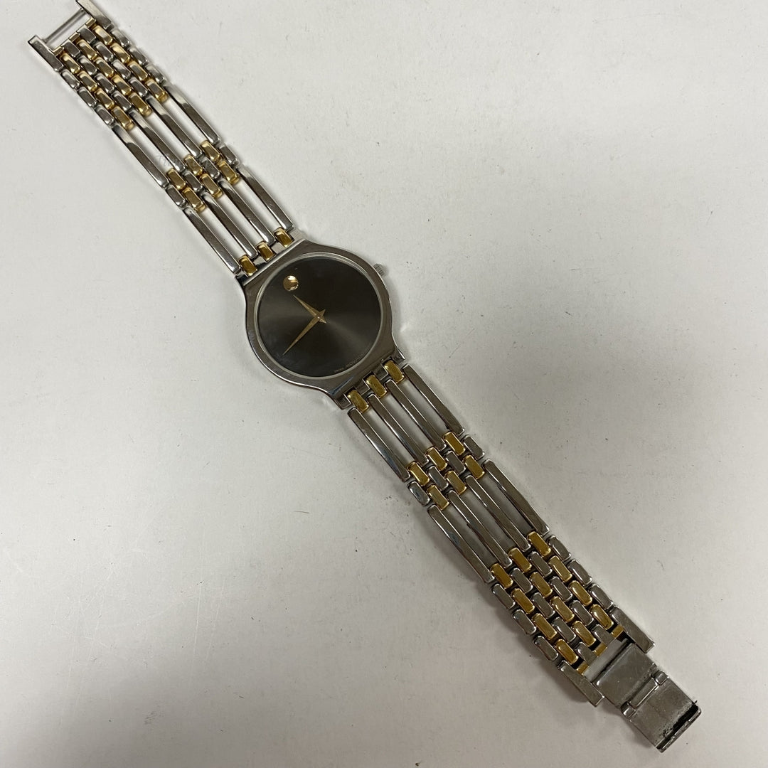 m163 Movado Quartz 6J Unisex Wrist Watch All Steel Swiss Water Resistant