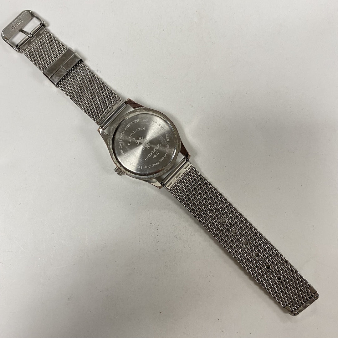 m188 US Polo Assn Unisex Wrist Watch Stainless Steel Japan Movement