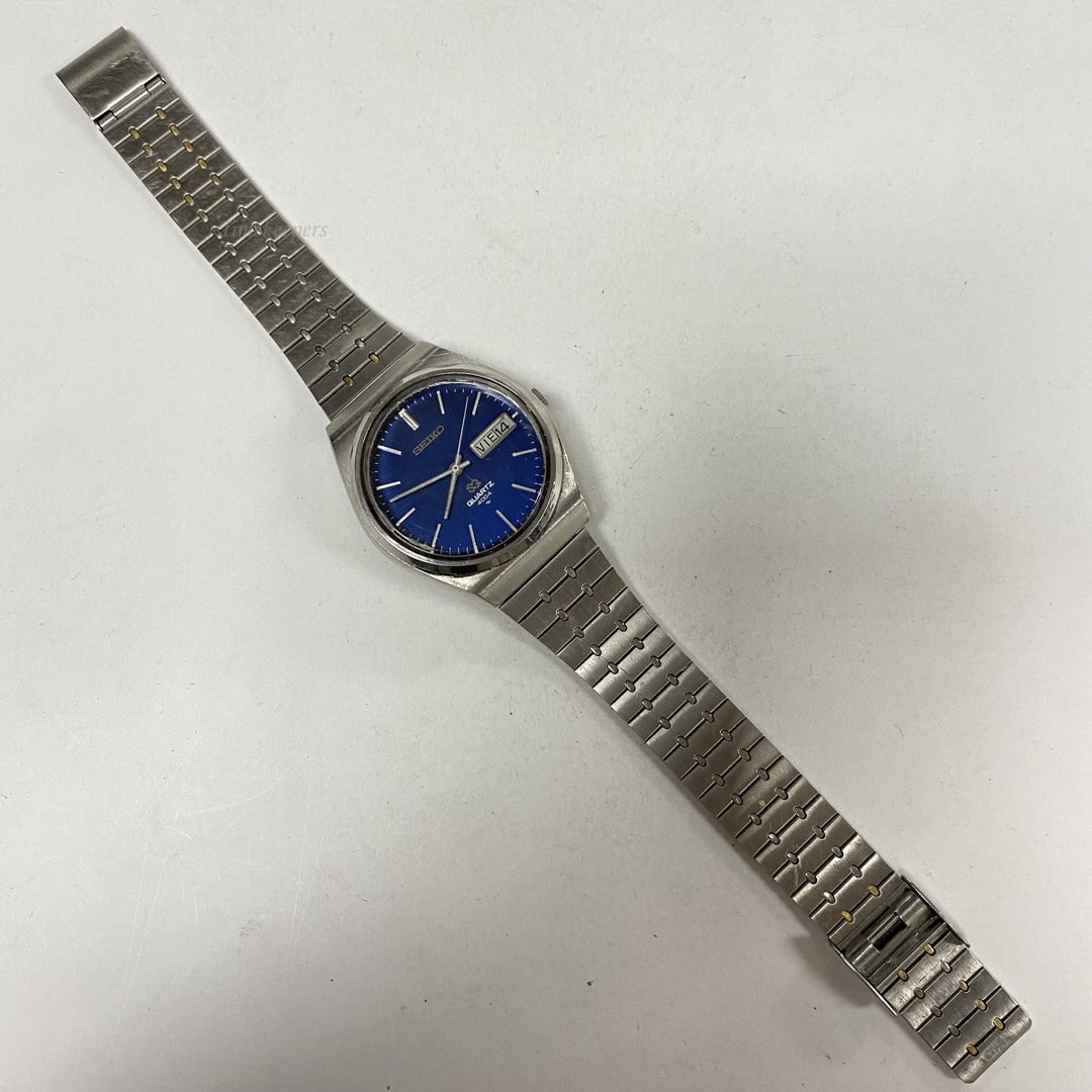 m189 Vintage Seiko Quartz 4004 Unisex Wrist Watch Stainless Steel Japan Movement