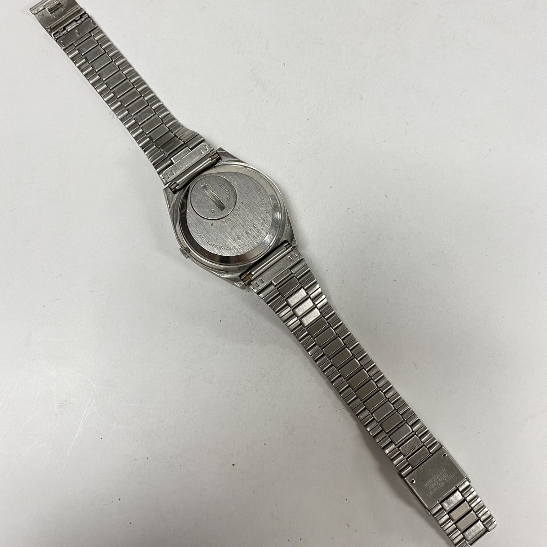 m189 Vintage Seiko Quartz 4004 Unisex Wrist Watch Stainless Steel Japan Movement