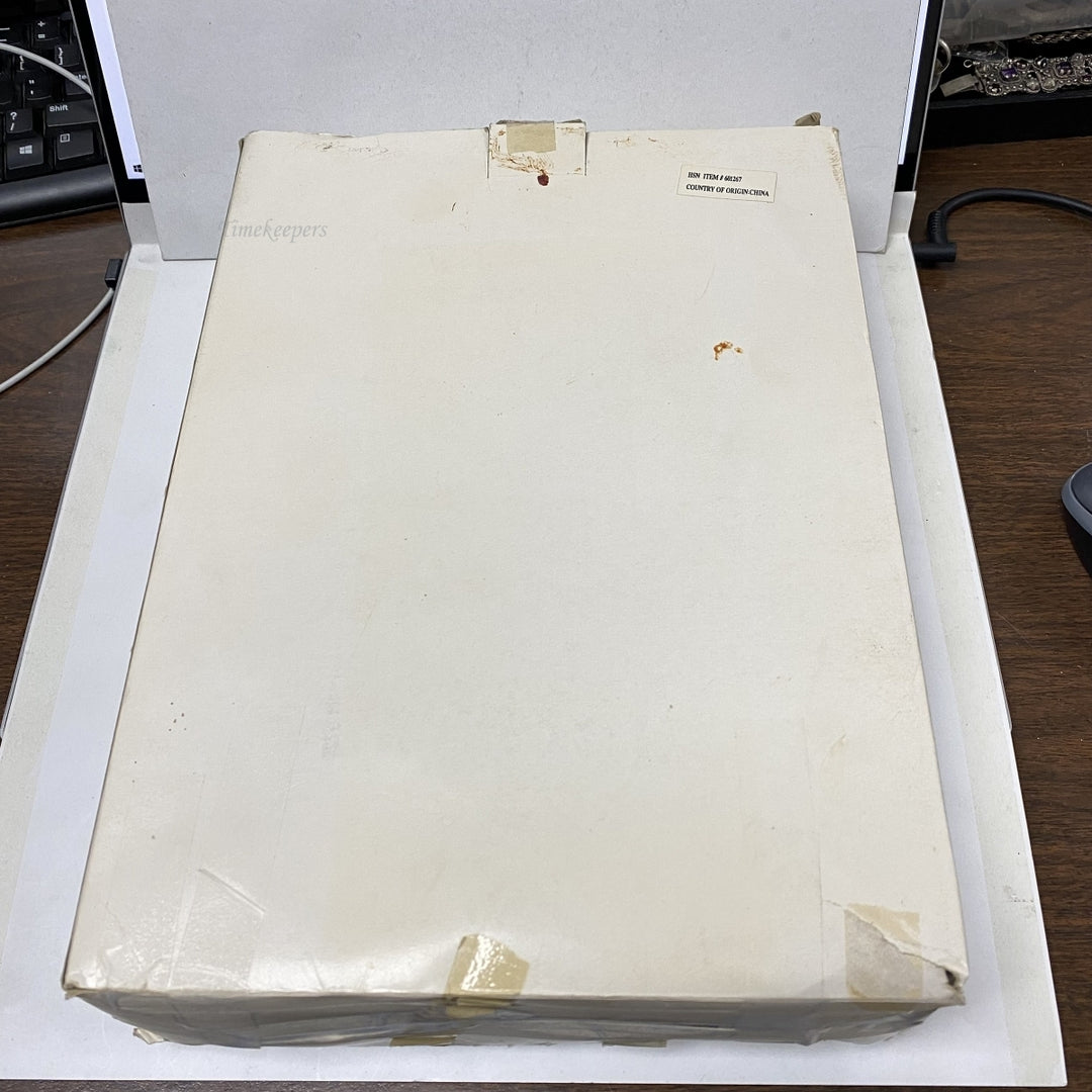 m194 Vintage Musical Cupids & Roses Miniature Wall Novelty Clock