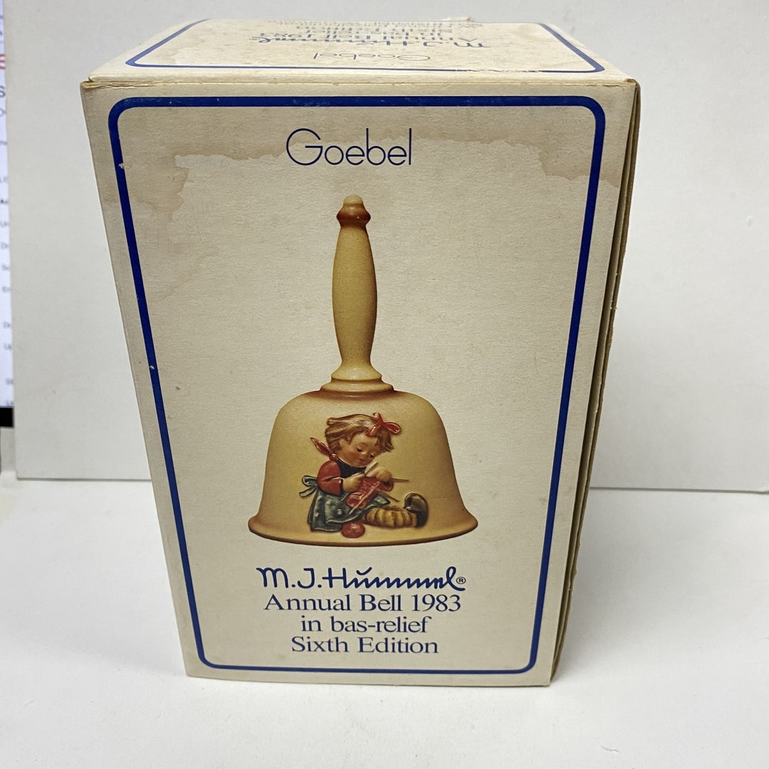 m202 Vintage Hummel Goebel Sixth Edition Ceramic Annual Bell 1983 West Germany