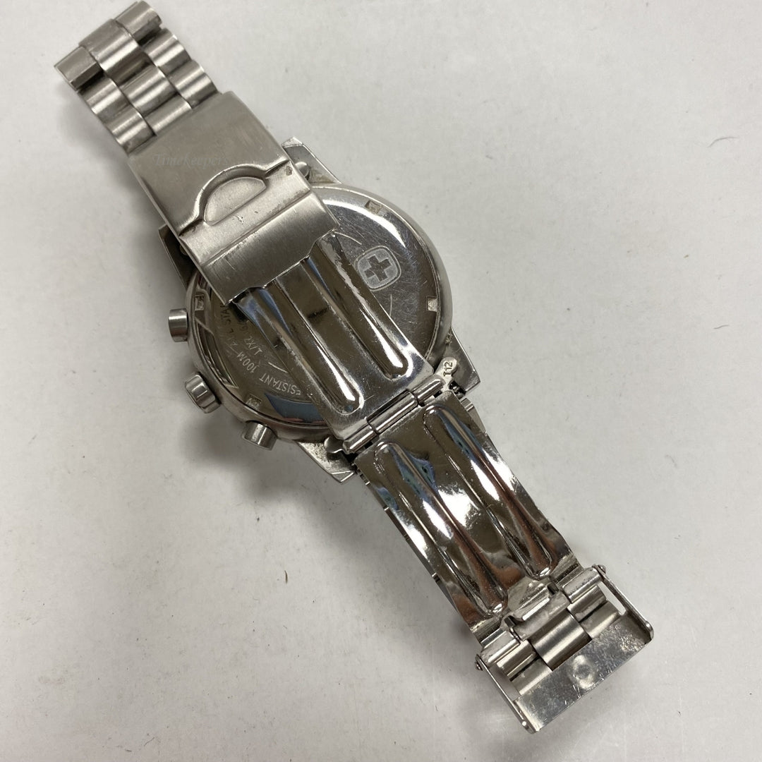 m212 Wenger Swiss Military Tachymeter Stainless Steel Unisex Men's Wrist Watch