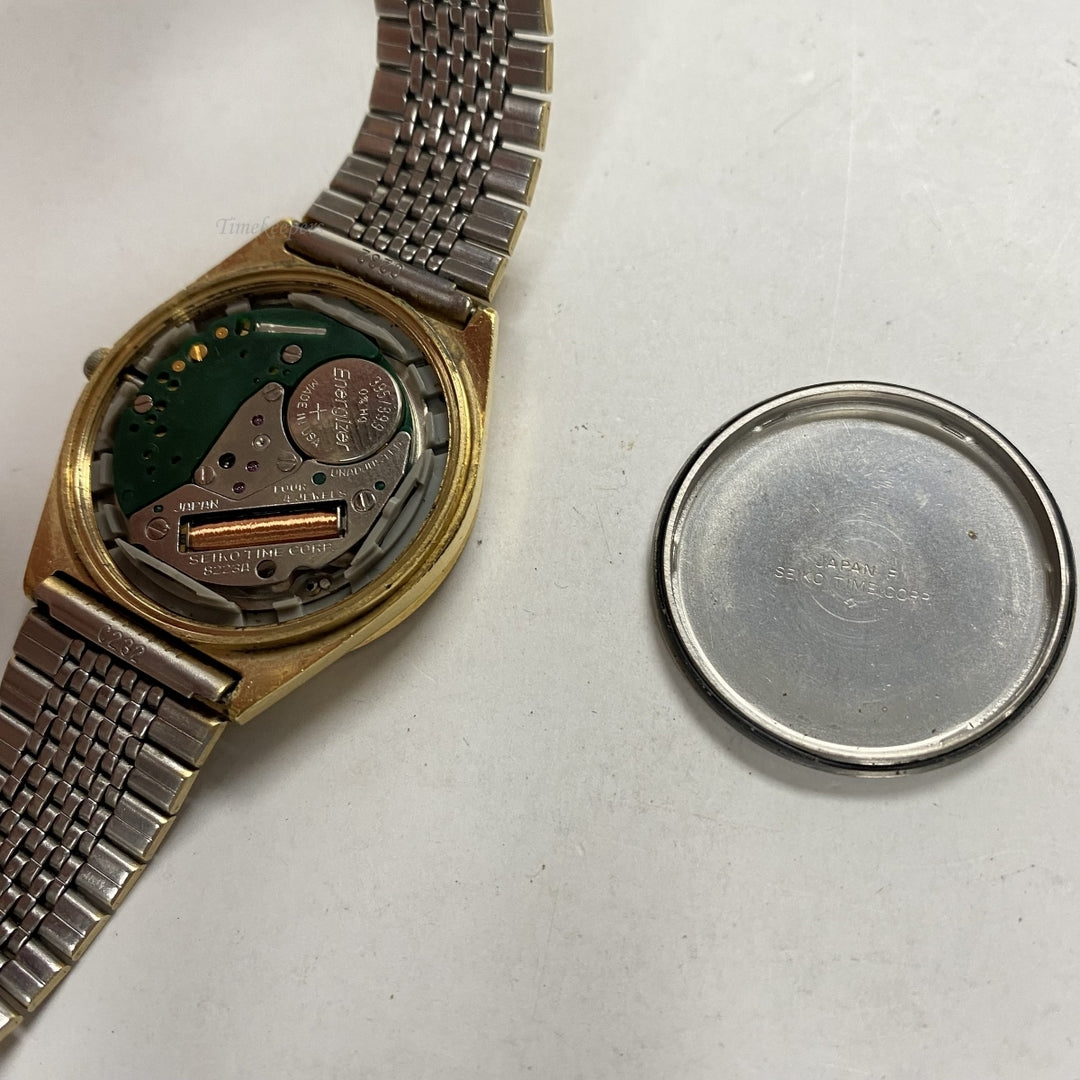 m213 Seiko Quartz Japan Water Resistant Stainless Steel Unisex Men's Wrist Watch