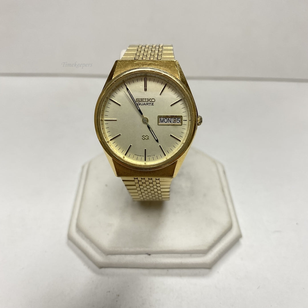 m213 Seiko Quartz Japan Water Resistant Stainless Steel Unisex Men's Wrist Watch